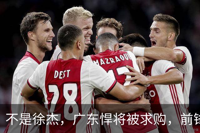 不是徐杰，广东悍将被求购，前锋，杜锋看重，转会费或8位数